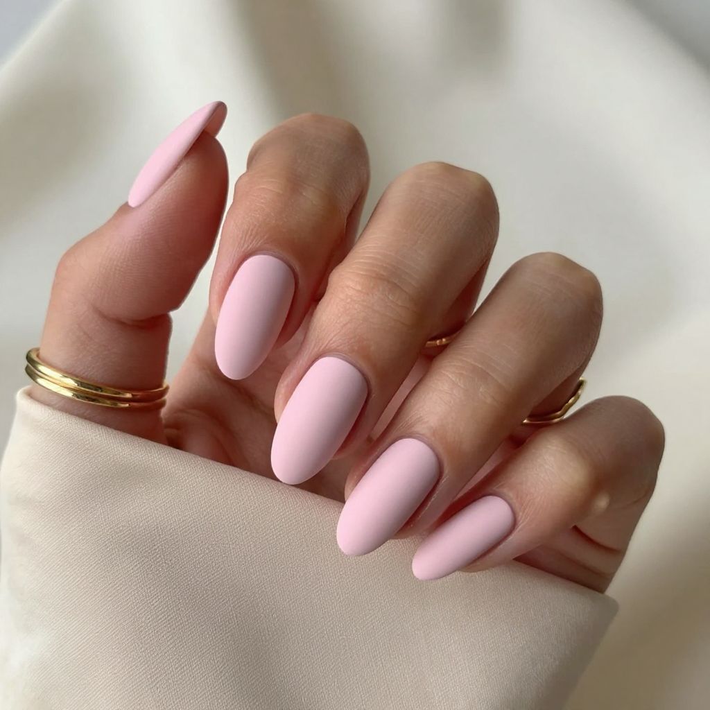 Blush Pink Matte Elegance