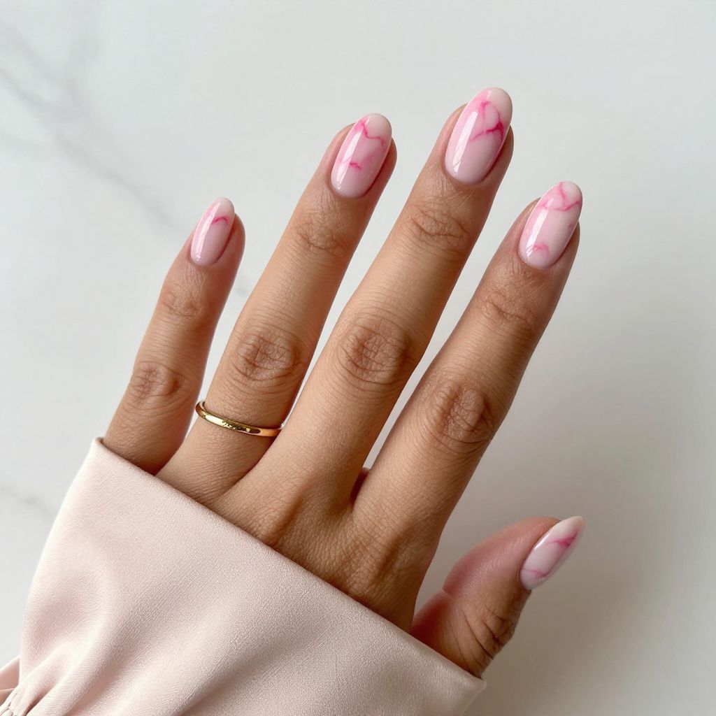Pink Marble Mystique
