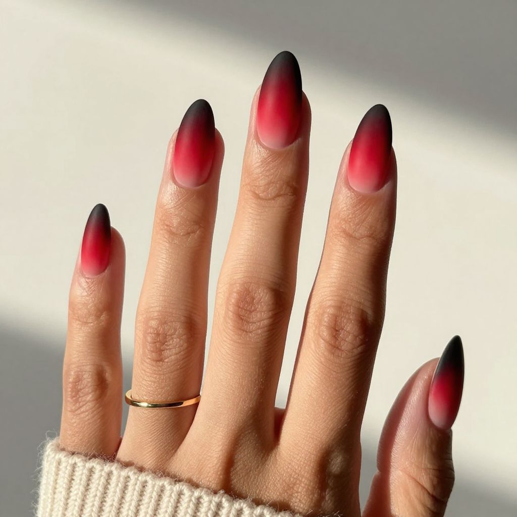 Fiery Fade with Matte Finish