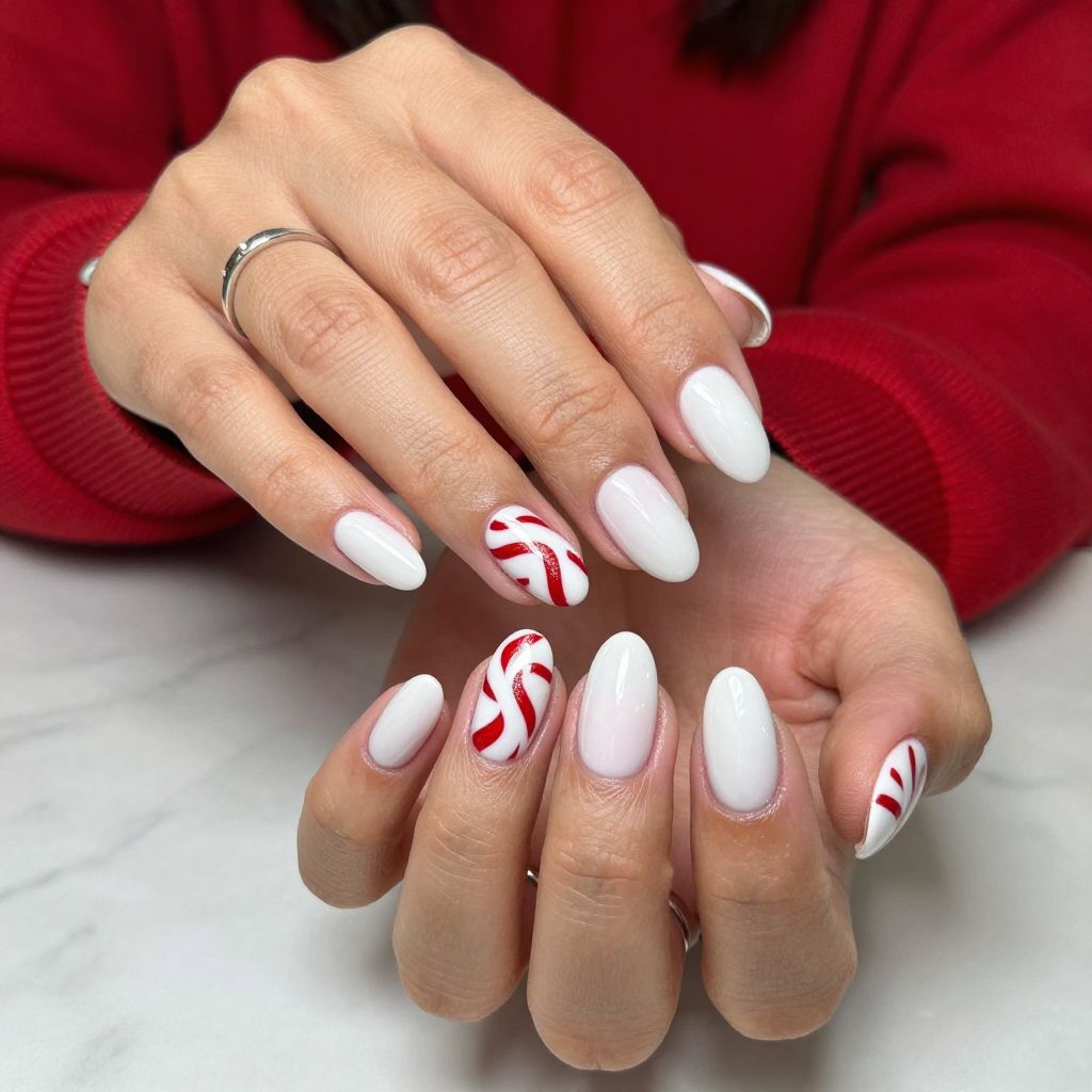 Classic Candy Cane Swirls