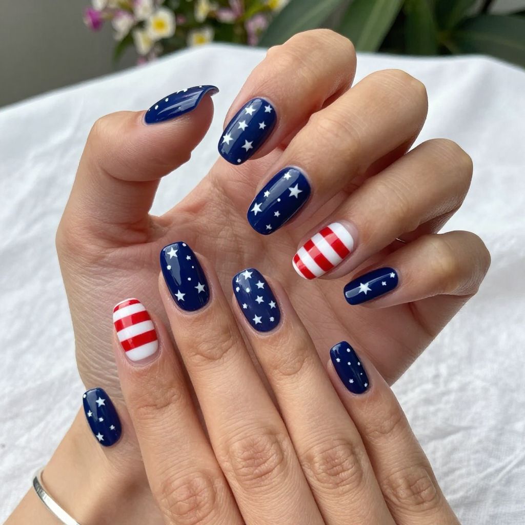 Stars and Stripes Mini Art