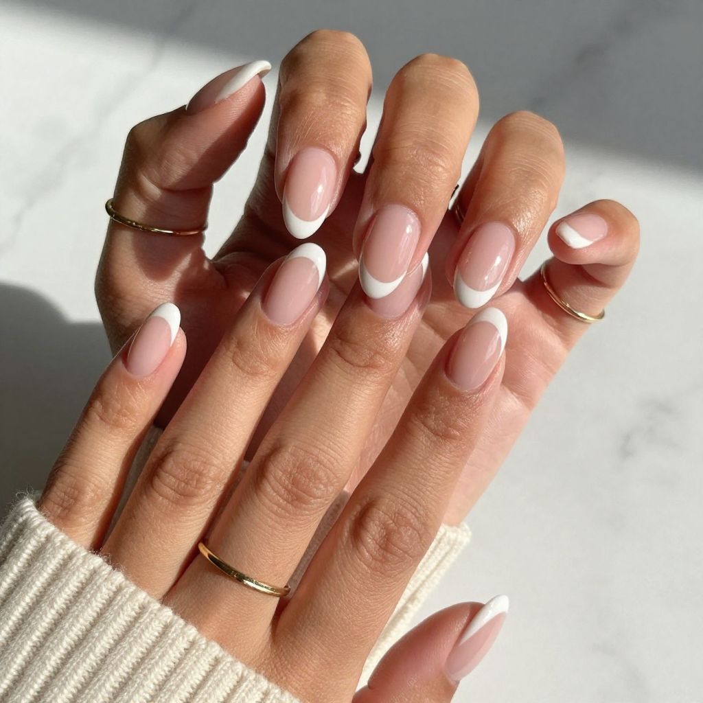 Two Tone French Tips