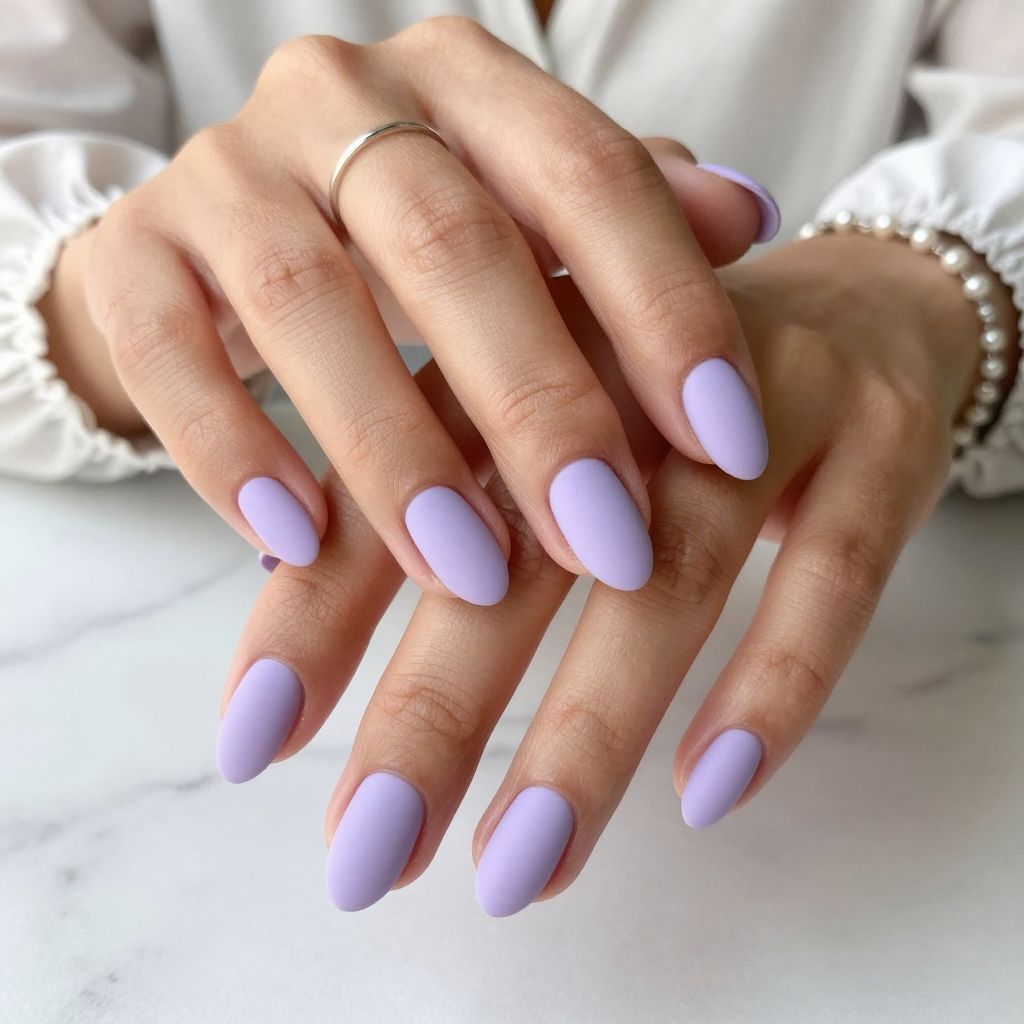 Frosted Lavender Minimalism