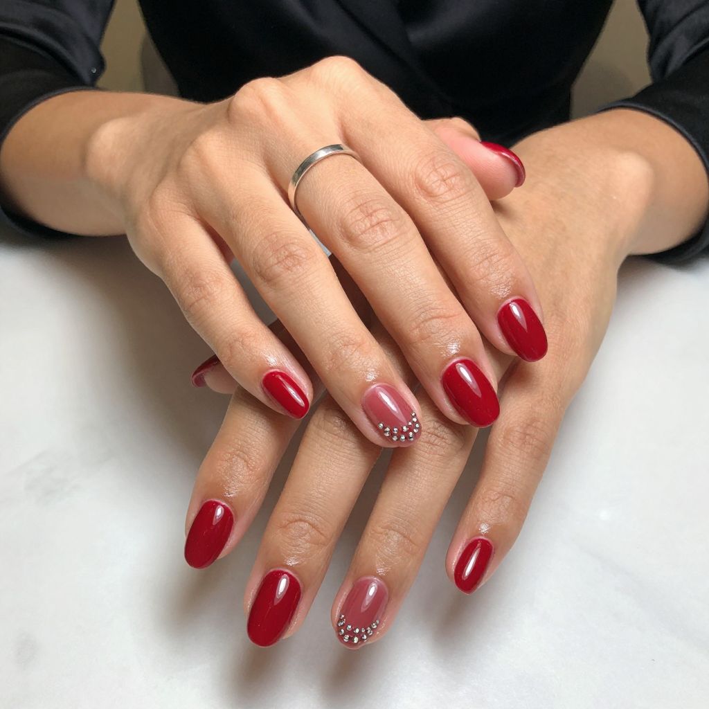 Classic Crimson with a Twist