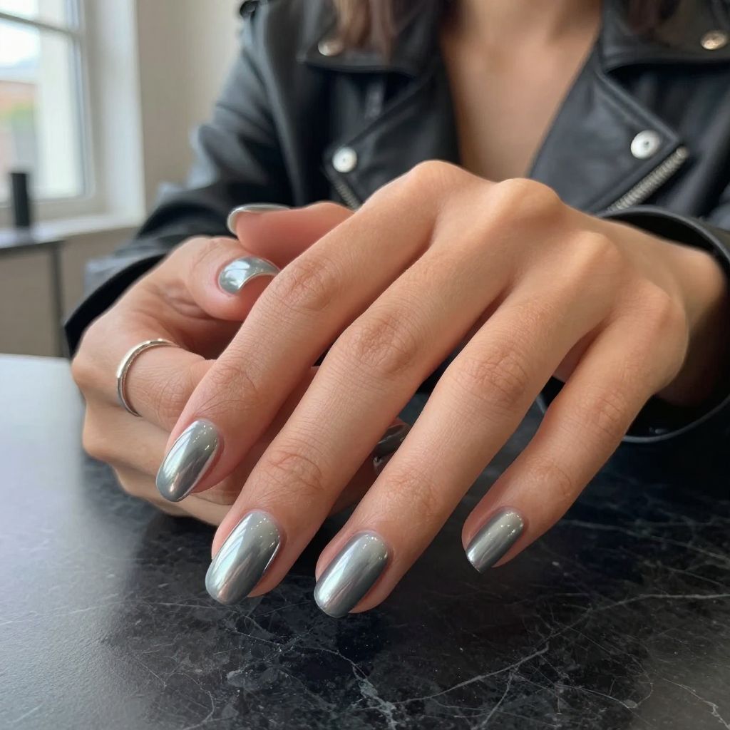Smoky Gray Chrome Shine