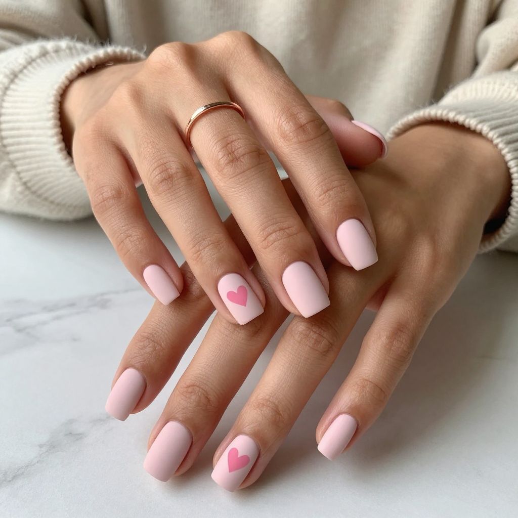 Blush Pink Matte Love