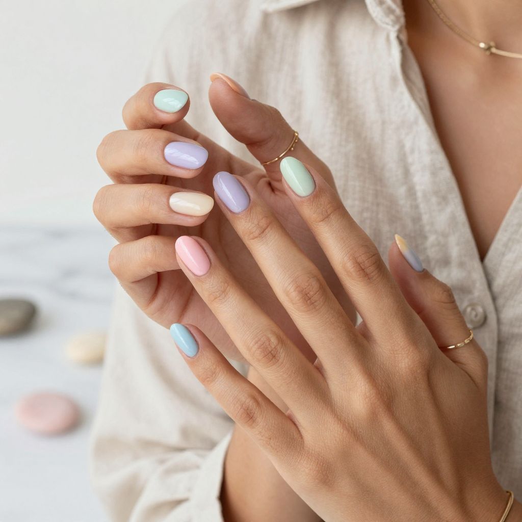 Pastel Beach Pebbles