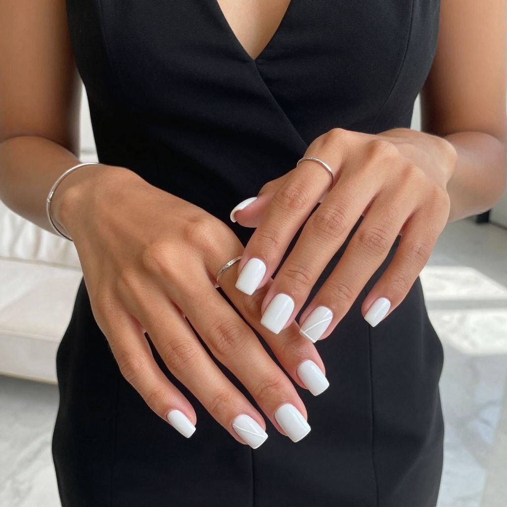 Clean White Matte Lines