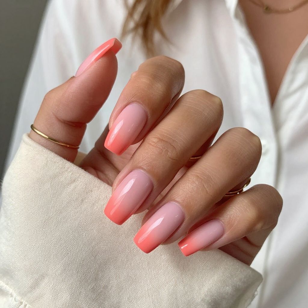Coral Blush Gradient