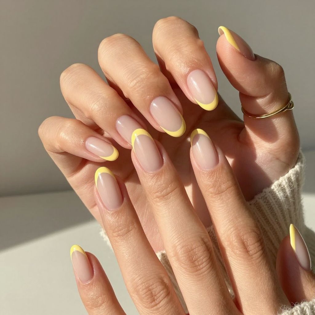 SpongeBob Minimalist Yellow Tips
