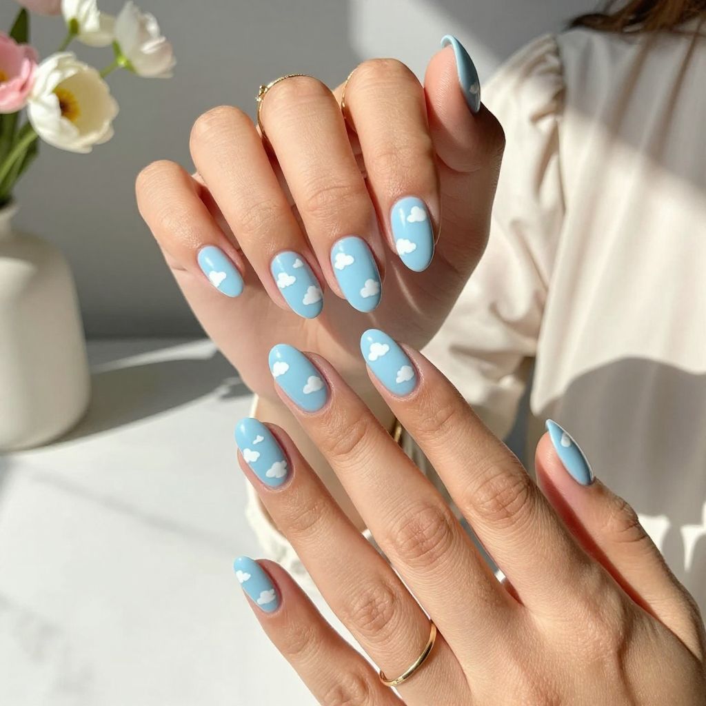 Sky Blue Clouds