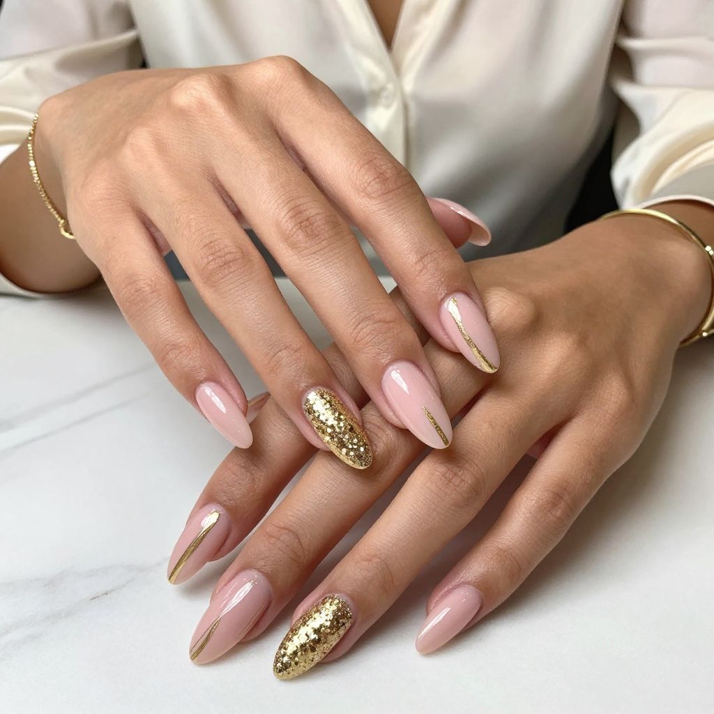 Blush and Gold Glam