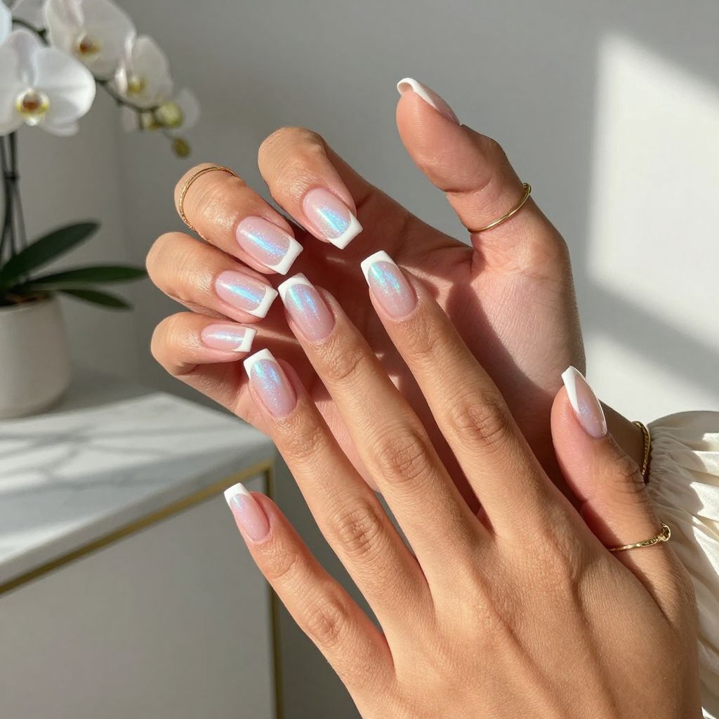 Iridescent Sheen Tips