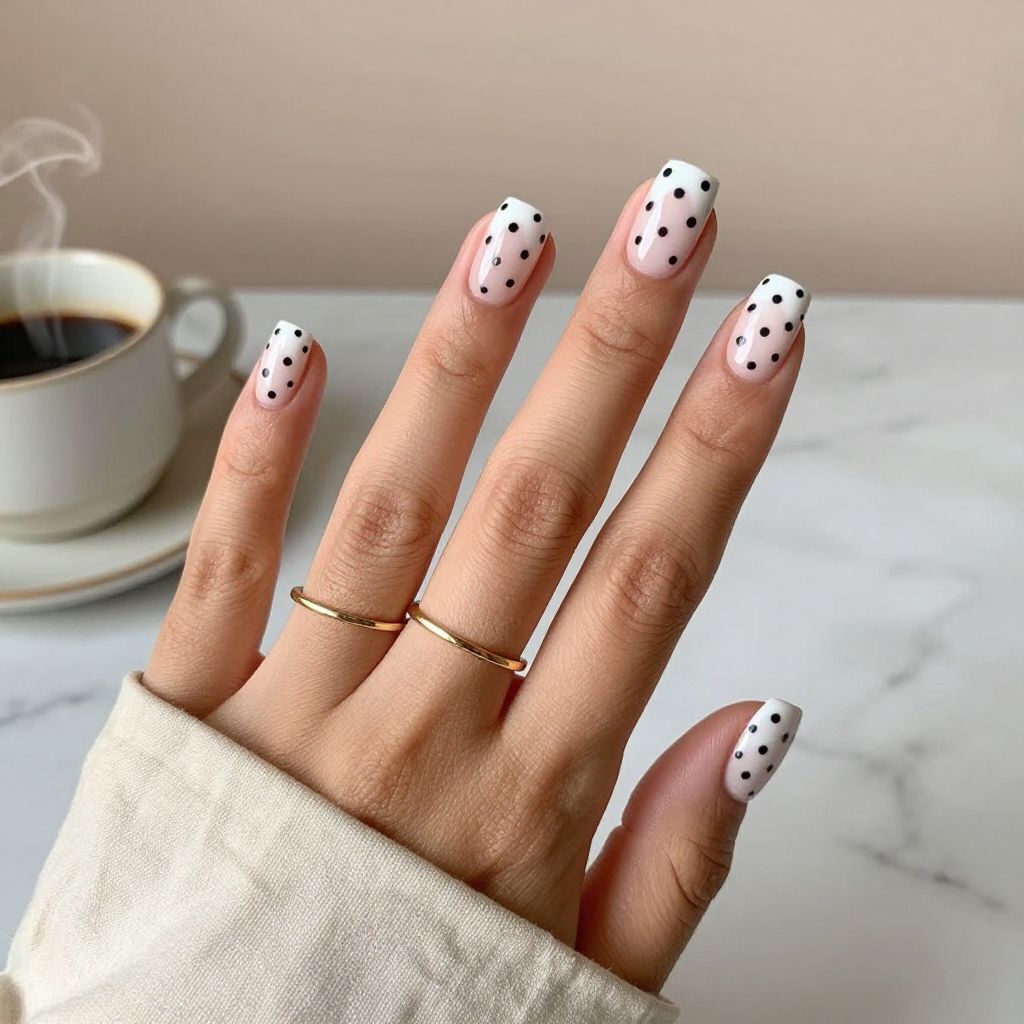 Playful Polka Dot Tips