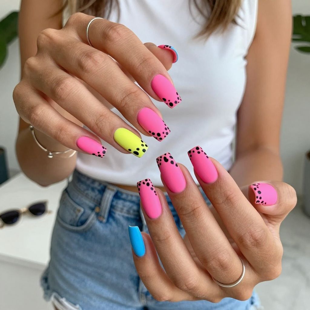 Neon Pop Cheetah Glam