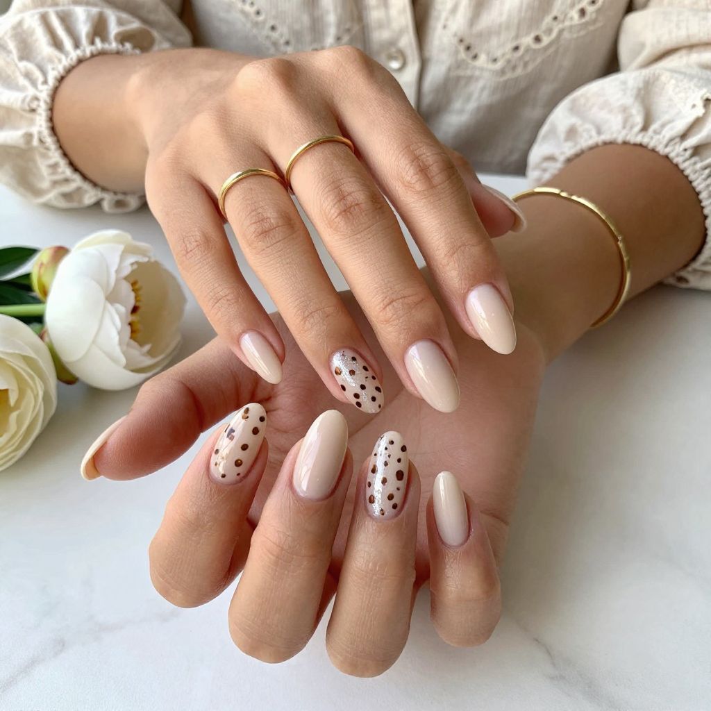 Subtle Nude Cheetah Elegance