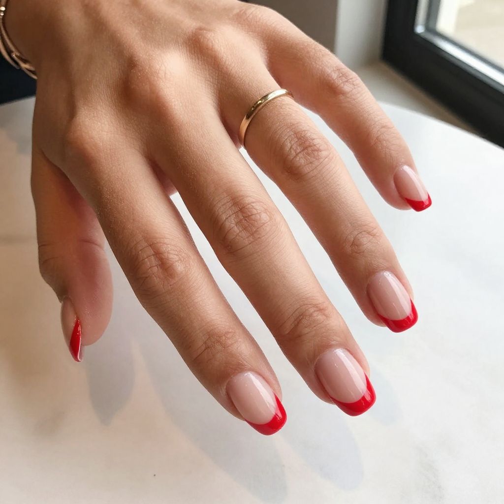 Red French Twist