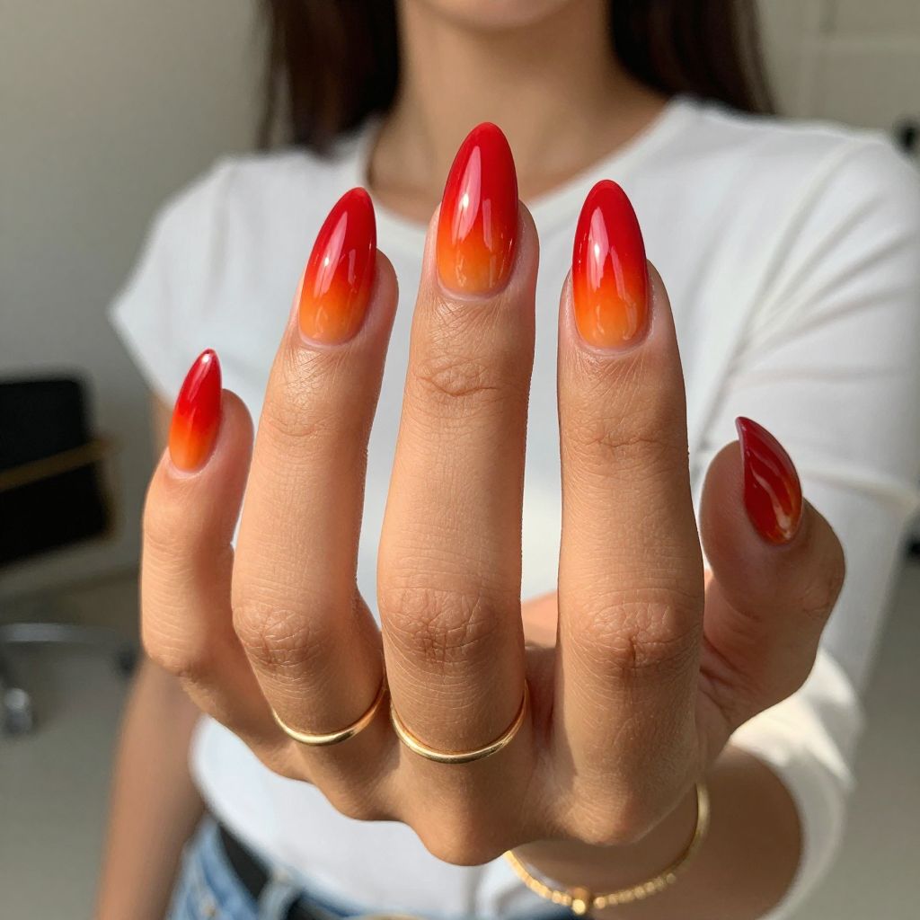 Gradient Sunset Red