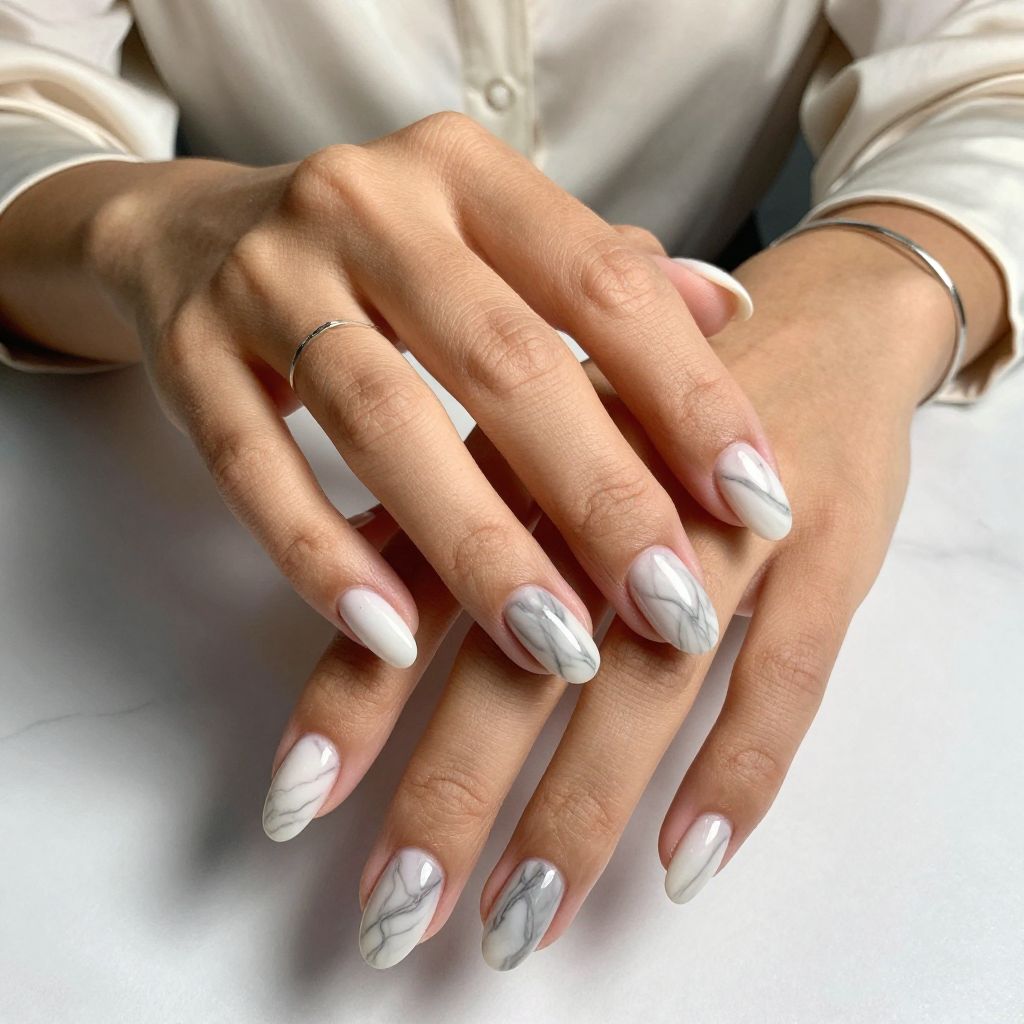Featured Image: Snowy White with Pearl Accents