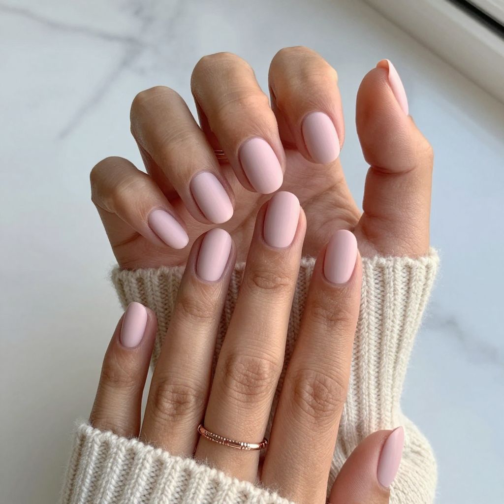 Soft Matte Blush Elegance