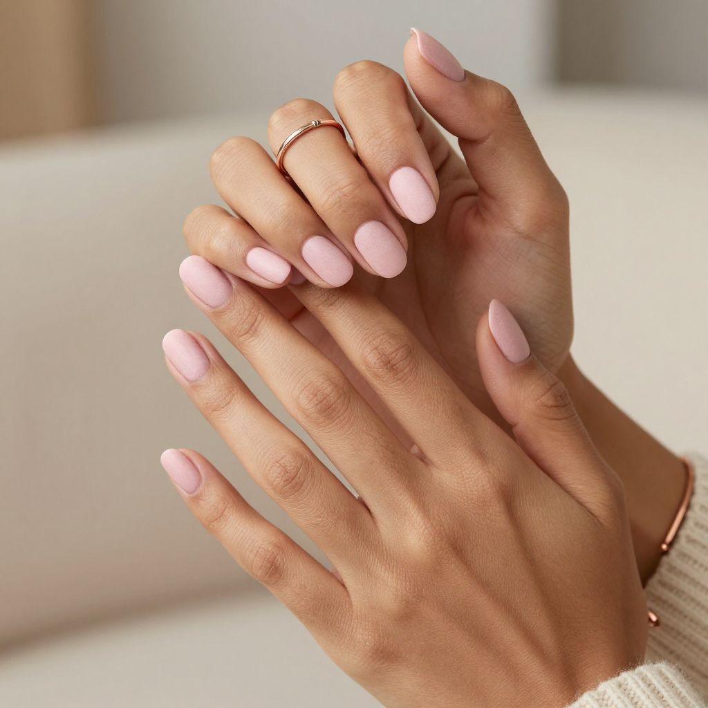 Blush Pink Velvet Texture