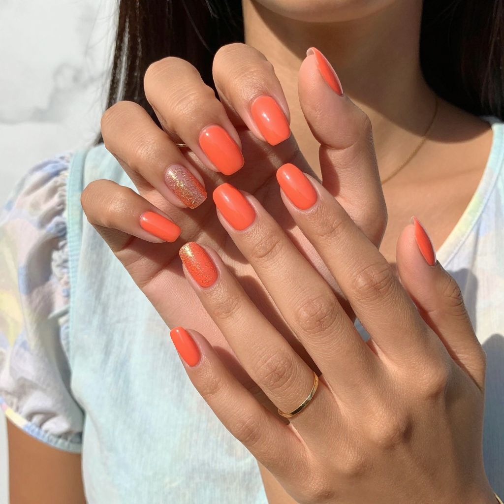 Vivid Coral Pop