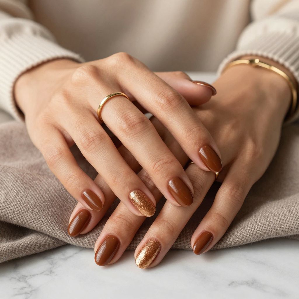 Rustic Glitter Accent