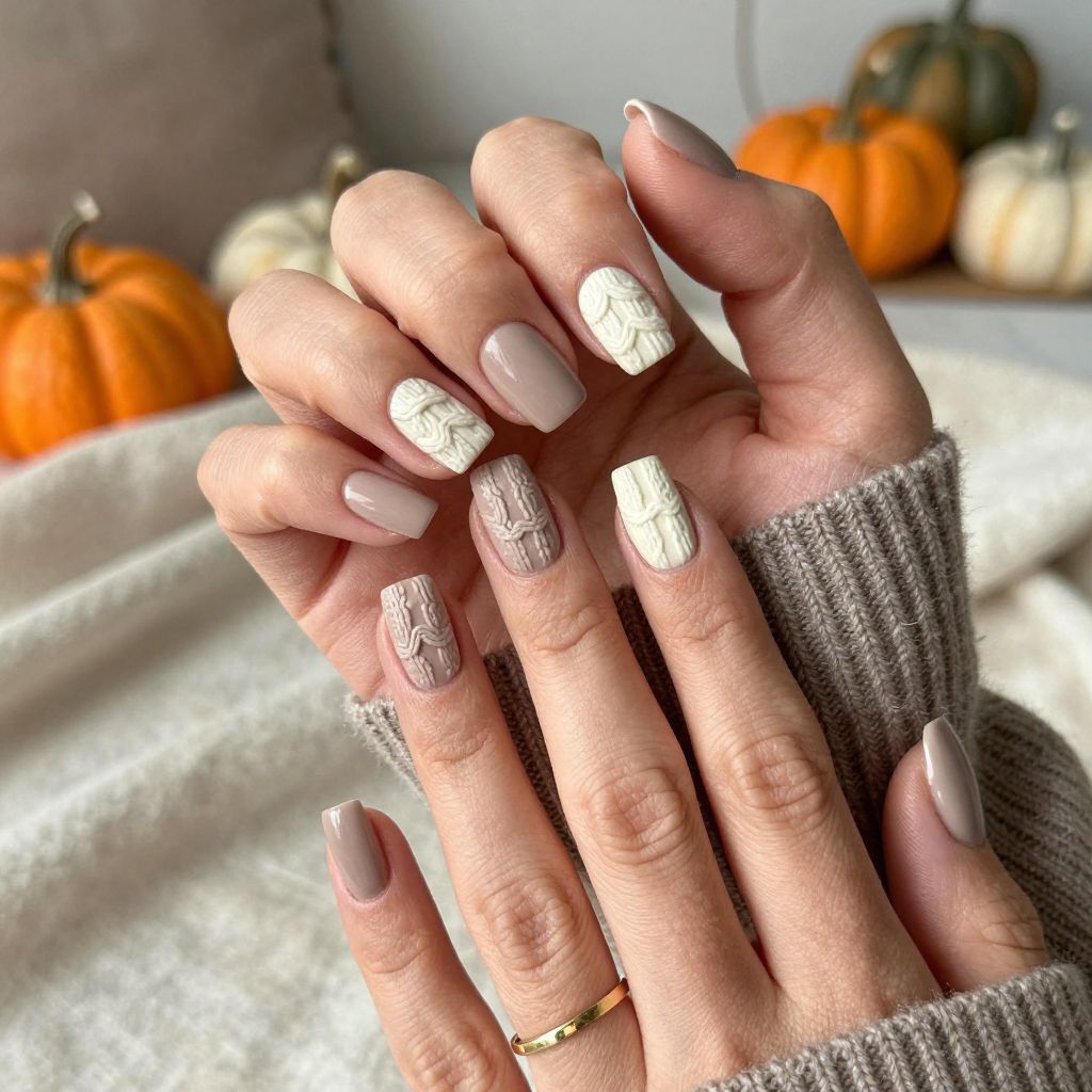 Cozy Cable Knit Effect