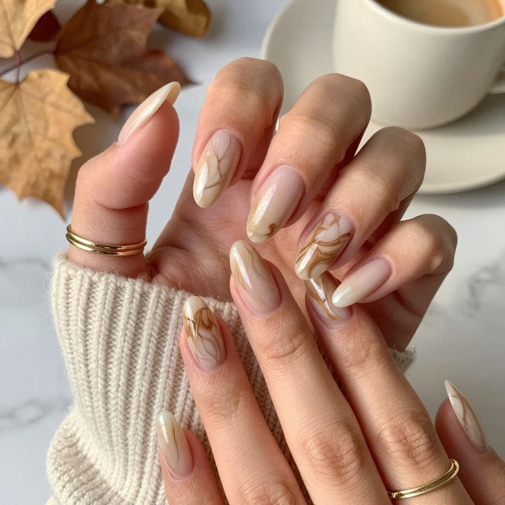 Mocha Marble Magic