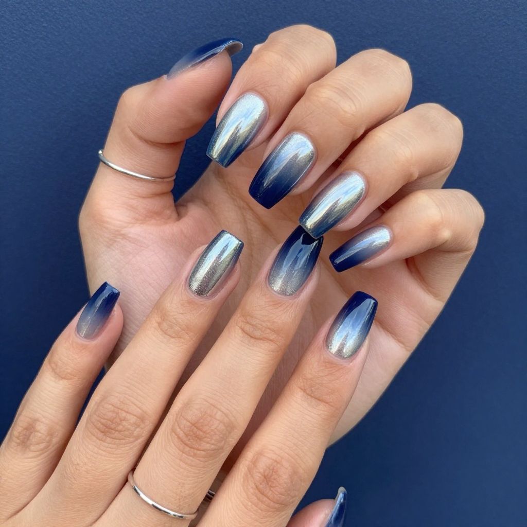Ombre Chrome Gradient