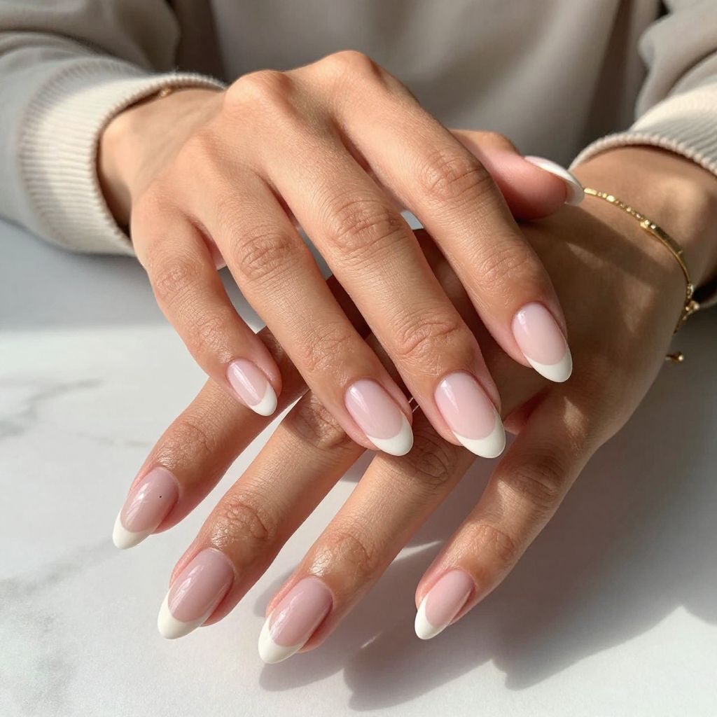Classic Creamy French Tip